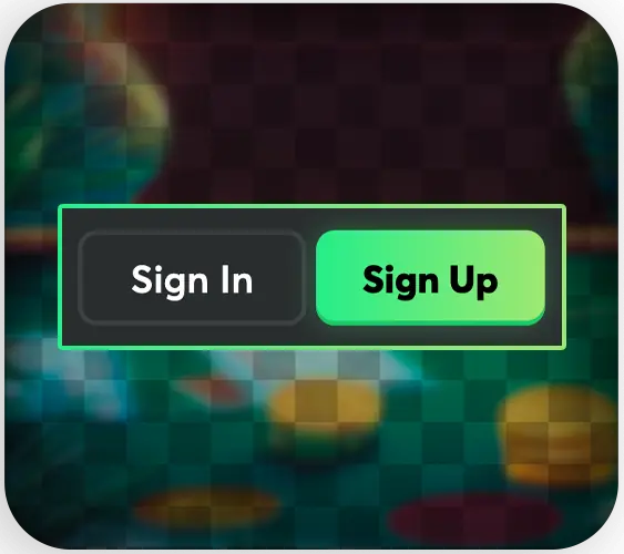Login and registration button