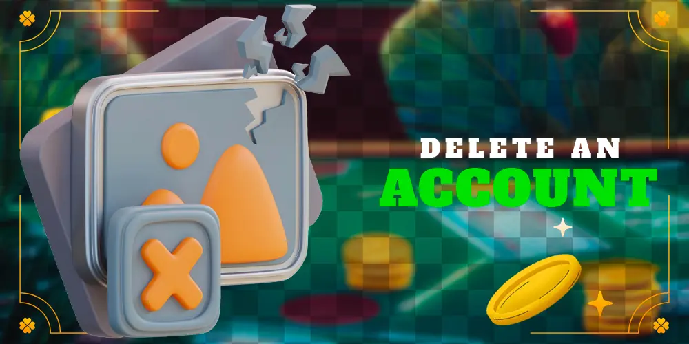 Steps to delete or close an account via Settings