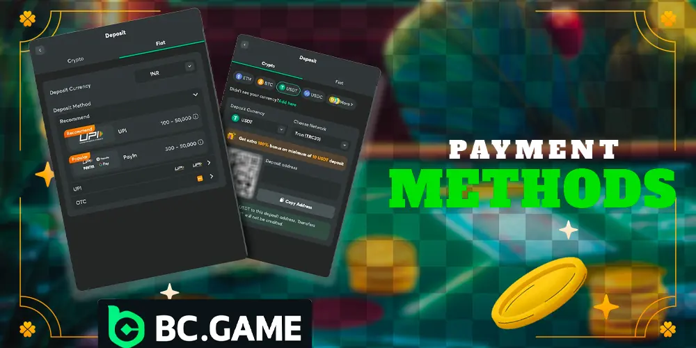Payment methods