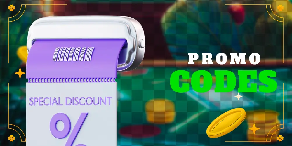 Promo codes for Pakistan players